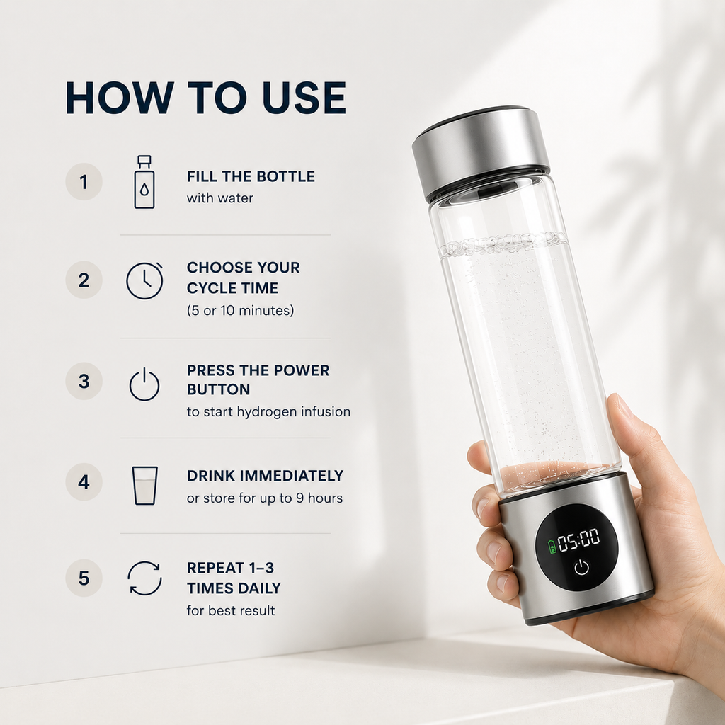 ELEMENT P™ Hydrogen Water Bottle - 15.6 fl oz